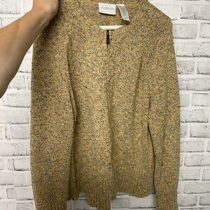 Lee Cardigan Sweater in Mustard